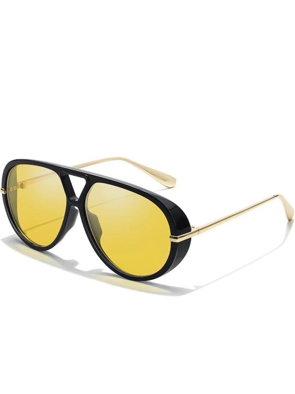 TJUTR Oversized Aviator Sunglasses - One Size - Unisex